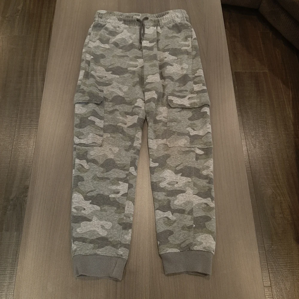 OSHKOSH Cargo Camo Jogger Sweatpants Track Pants Pull On Back To School Fall